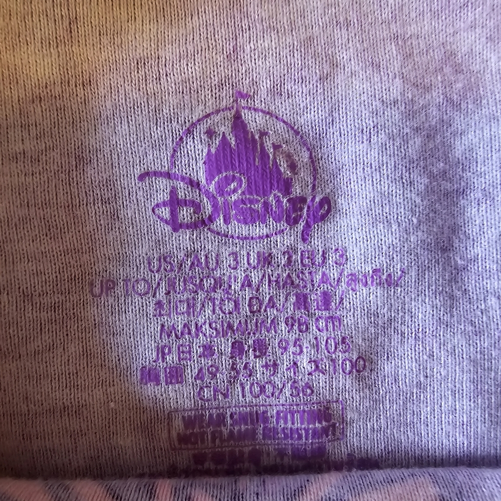 Disney Store Rapunzel Costume PJ PALS for Kids size 3 โ Tangle - Picture 4 of 4